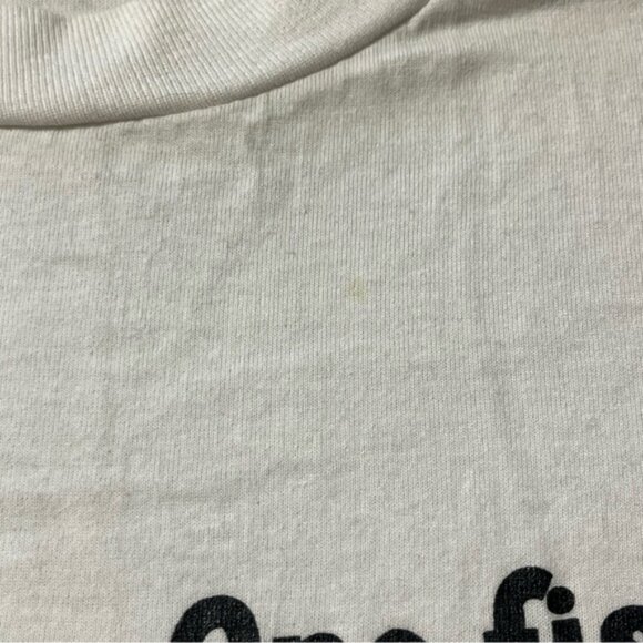 Vintage Dr. Suess One Fish Two Fish White Single Stitch T-Shirt 1990's - Picture 10 of 13